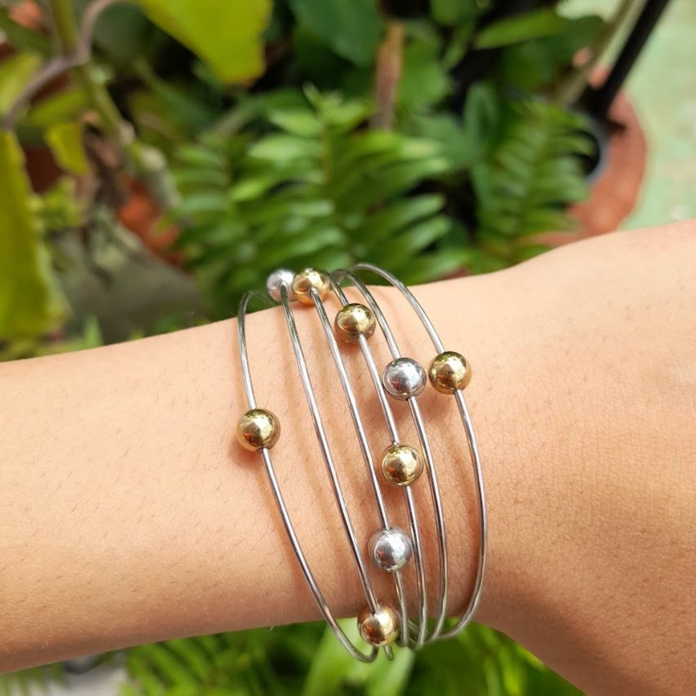 silver bracelet